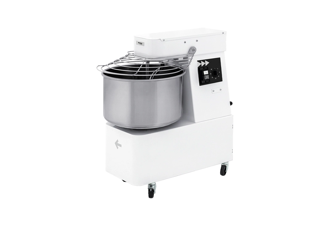 Тестомес спиральный с фиксированной дежой Prismafood IBT 15 2V, дежа 16 л, 12 кг теста, 2 скорости купить в Москве | Балтик Мастер