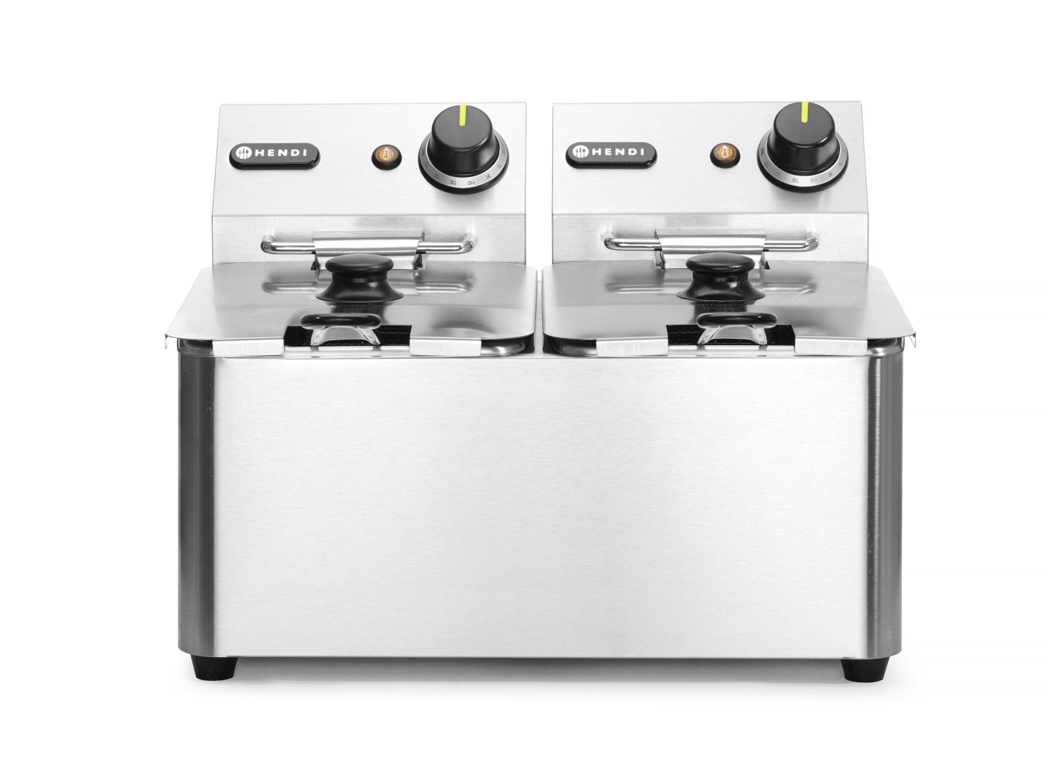Фритюрница настольная HENDI Kitchen Line 205846, 4+4 л купить в Москве | Балтик Мастер