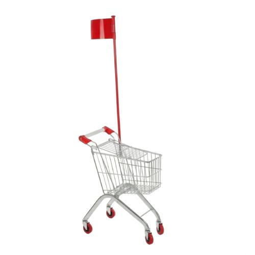 Тележка детская с флажком