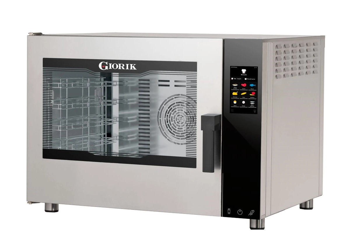 Пароконвектомат Giorik Movair NMTE5XW_L - электрический, инжекторный, 5 уровней GN1/1 - 600х400 купить в Москве | Балтик Мастер