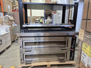 Печь хлебопекарная с вытяжкой на подставке SGS OVEN MD 1200-1