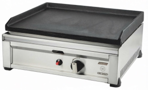 Гриль электрический 50 см YUKON Star YDI-50GDZ, чугунная гладкая жарочная поверхность