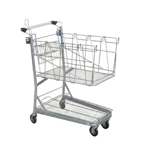 Тележка сборщика заказов с 4 пакетами