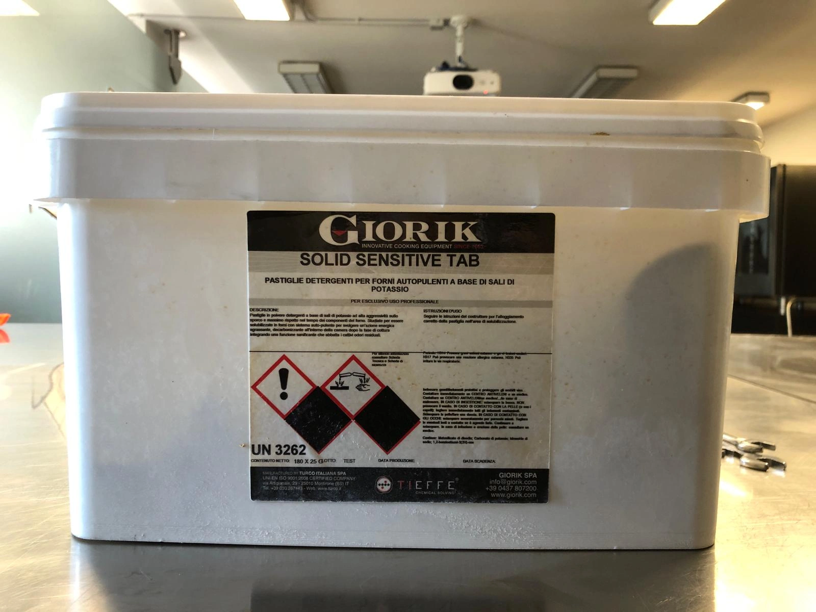 Средство моющее и ополаскивающее 2в1 в таблетках (120 шт) DET&RINSE TAB Giorik 7080543 купить в Москве | Балтик Мастер
