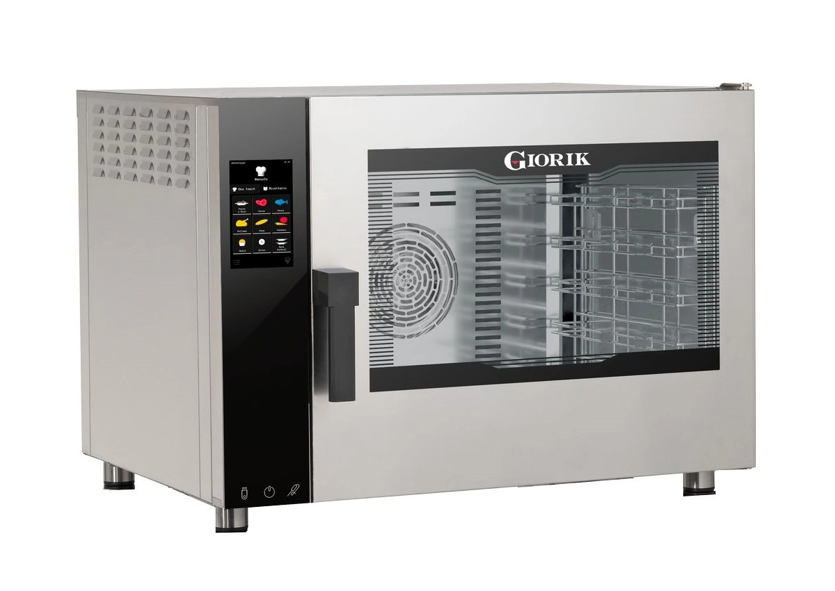 Пароконвектомат Giorik Movair NMTE5XW_R - электрический, инжекторный, 5 уровней GN1/1 - 600х400 купить в Москве | Балтик Мастер