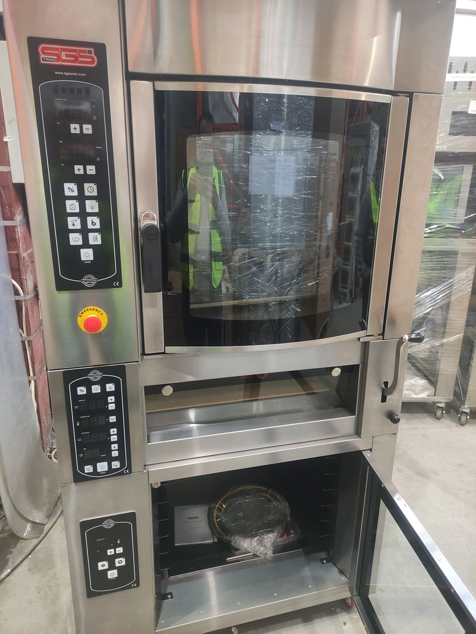 Печь конвекционная на 5 уровней с камерой расстойки SGS Oven PM-D-K Б/У купить в Москве | Балтик Мастер