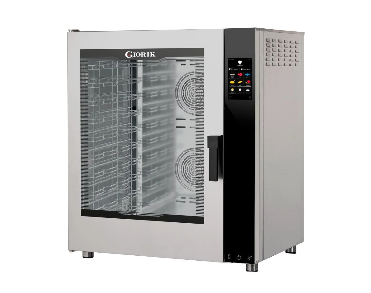 Пароконвектомат Giorik Movair NMTE10XW_L - электрический, инжекторный, 10 уровней GN1/1 - 600х400 купить в Москве | Балтик Мастер