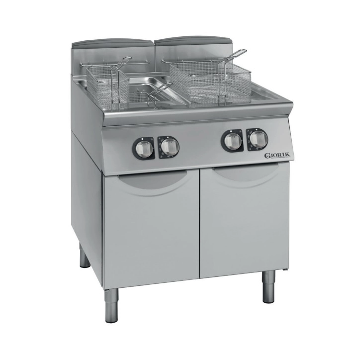 Фритюрница Giorik Unika 900 FE9217, электрическая, напольная, 17+17 л купить в Москве | Балтик Мастер