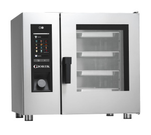 Пароконвектомат Giorik Steambox Evolution R SERE061W - электрический, инжекторный, 6 уровней GN1/1, душирующее устройсто, термощуп