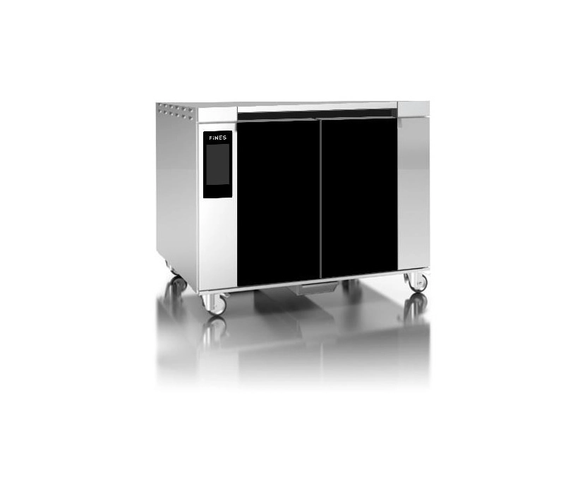 Шкаф расстоечный Fines HTBP16/80-S smart на 16 уровней 600x400 в комплекте с удлинителем расстойки FD68-PE3/80 купить в Москве | Балтик Мастер