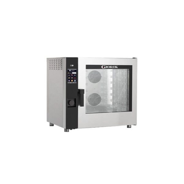 Пароконвектомат Giorik Movair MTE7XW_R - электрический, инжекторный, 7 уровней GN1/1 - 600x400