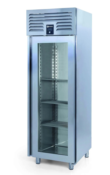 Шкаф холодильный YUKON VTS 520-VG, объем 610 л, 1 стеклянная дверь