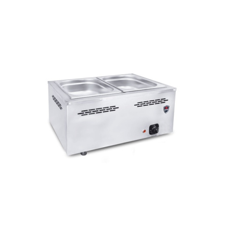 Мармит электрический YUKON MSB-1/2-2, 2 гастроемкости GN1/2 с крышками