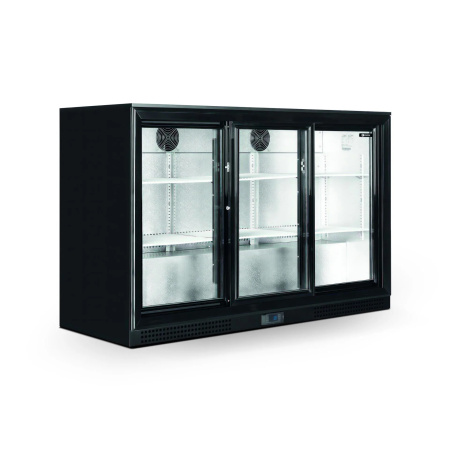 Шкаф холодильный барный YUKON GBB 350, объем 315 л, 3 распашные двери