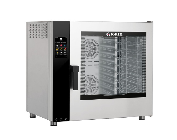 Пароконвектомат Giorik Movair NMTE7XW_R - электрический, инжекторный, 7 уровней GN1/1 - 600х400