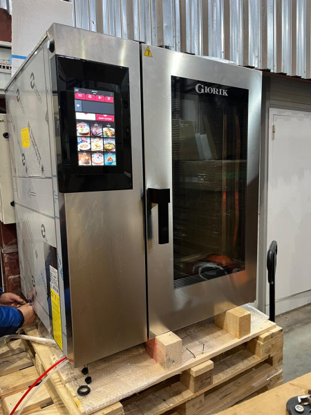 Пароконвектомат Giorik Steambox Evolution H SNHE101W - электрический, бойлерный, 10 уровней GN1/1, Б/У