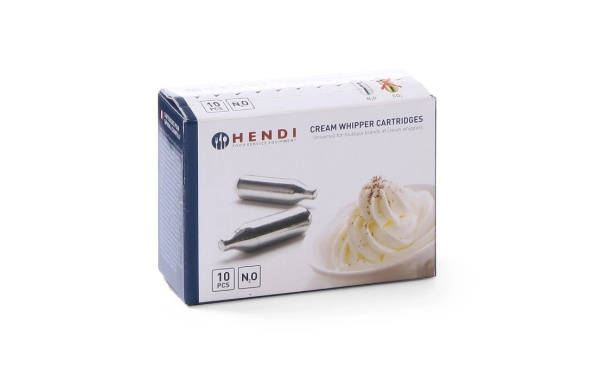 Баллончики для сифона для сливок N₂O HENDI 588208, 10 шт. в упаковке