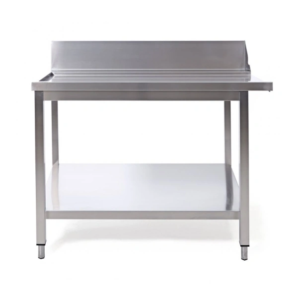 Стол боковой с бортом Sammic MP-1200I, левый, 1200x750x850 мм