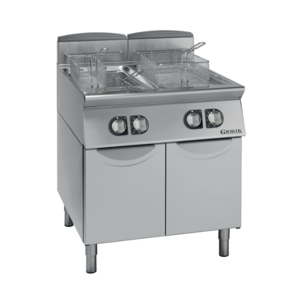 Фритюрница Giorik Unika 700 FE7217, электрическая, напольная, 17+17 л