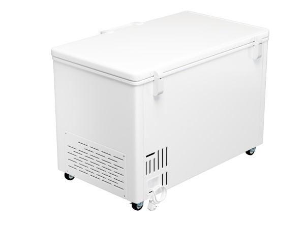 Ларь морозильный Haier HCE380RFC с глухой крышкой