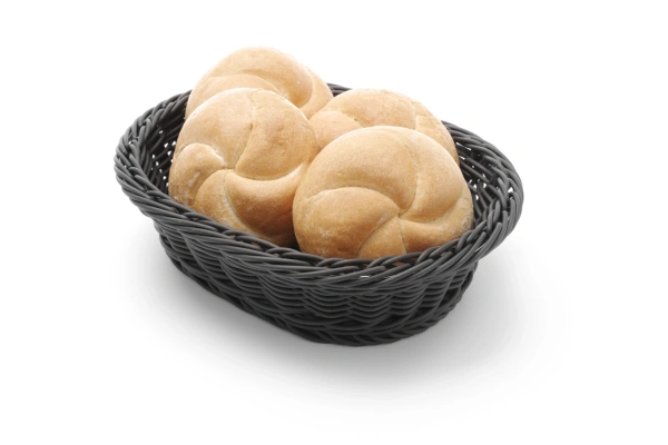 Корзинка для хлеба HENDI 426654, овальная, 320x230x(H)70 мм, черная