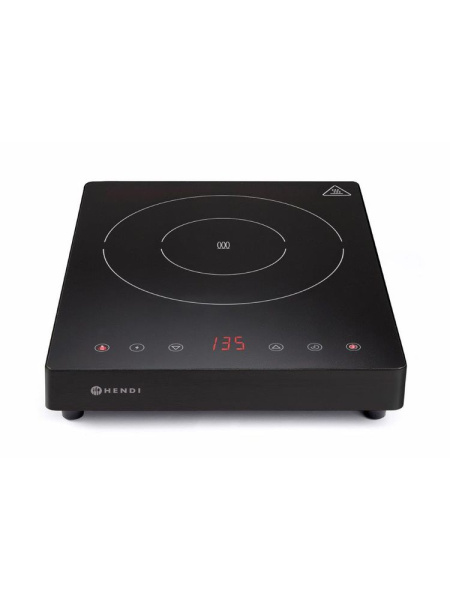 Плита индукционная HENDI Kitchen Line 2000W 239391, сенсорное управление