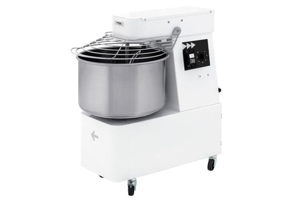 Тестомес спиральный с фиксированной дежой Prismafood IBT 40 2V, дежа 41 л, 32 кг теста, 2 скорости