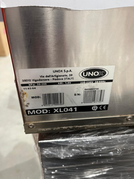 Шкаф расстоечный Unox XL 041, 8 уровней 435х315