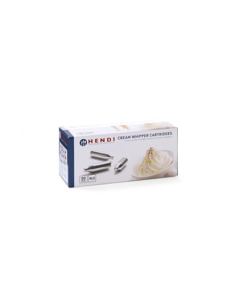 Баллончики для сифона для сливок N₂O HENDI 586907, 50 шт. в упаковке
