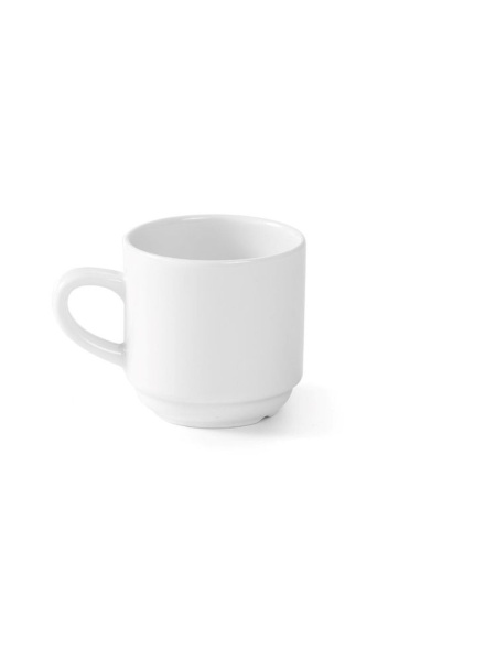 Чашка Optima, белый фарфор, 0,09 л, HENDI, 770900