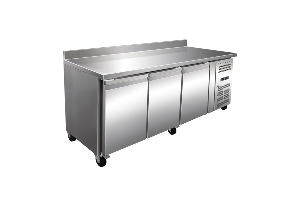 Стол морозильный YUKON SNACK3200BT, объем 386 л, 3 сплошные двери, борт 100 мм