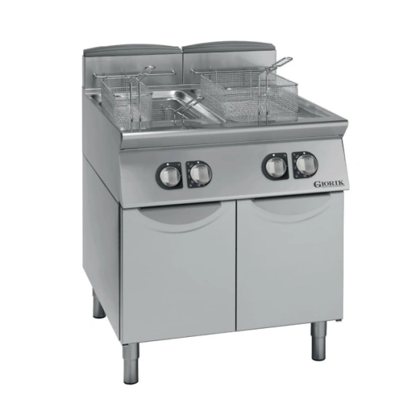 Фритюрница Giorik Unika 700 FE7213, электрическая, напольная, 13+13 л