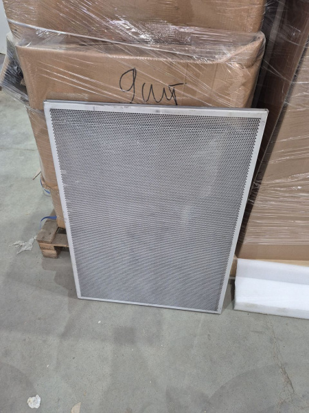 Противень для выпечки BONGARD SAS, плоский, алюмин., перф., 2мм, борт 90град 20/10, покр. "Бифлон" 600х800мм