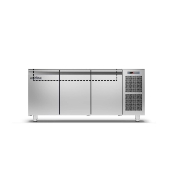 Стол холодильный Coldline Saladette TS17/1MD-710, 3 уровня GN1/1, без столешницы