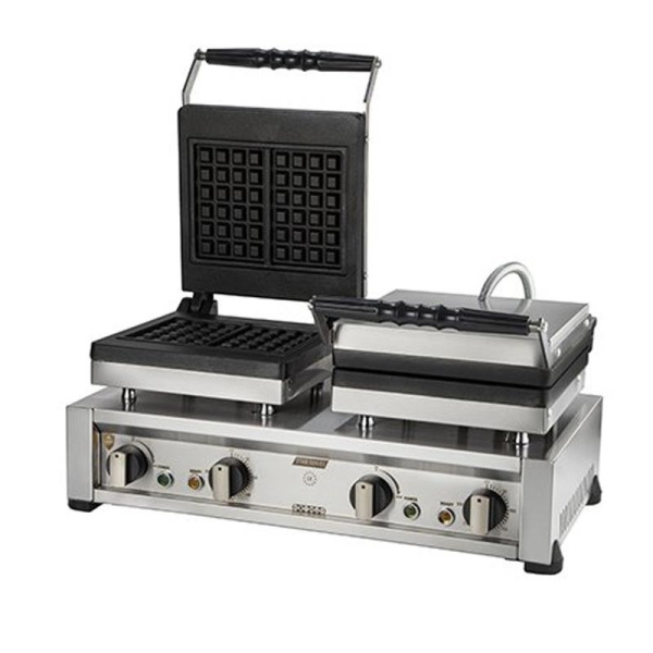 Вафельница двойная электрическая YUKON Star MWK-02