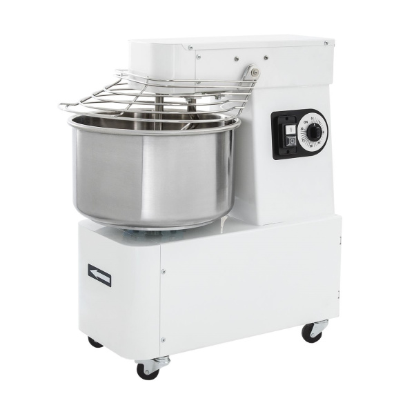 Тестомес спиральный с фиксированной дежой Prismafood IBT 30 2V, дежа 32 л, 24 кг теста, 2 скорости
