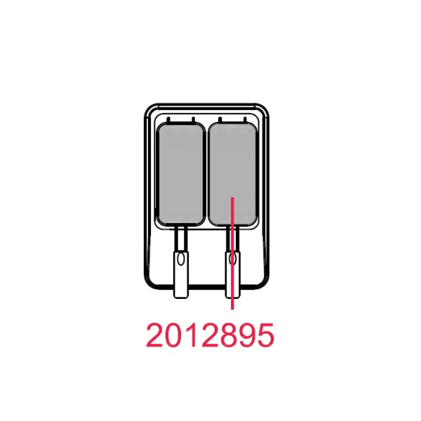 Корзина для фритюрницы 17+17 л Giorik 2012895, 310х146х120 мм