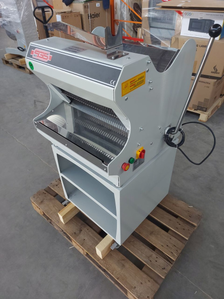 Хлеборезка 13 мм SGS Oven EDS 01-13-W на подставке, Б/У  (комплект)