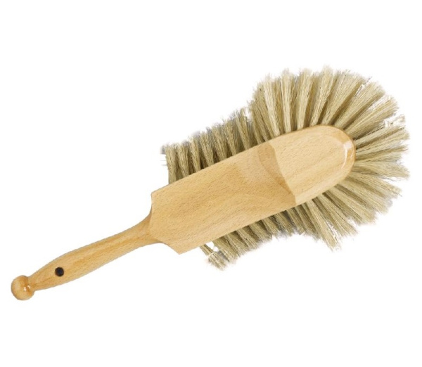 Щетка для муки с круглой головкой Scaritech BR002 - Half-head, 345х140х65 мм, дерево