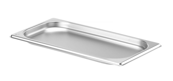 Гастроёмкость из нержавеющей стали HENDI Budget Line 800409, GN1/3-20 мм, 0,8 л
