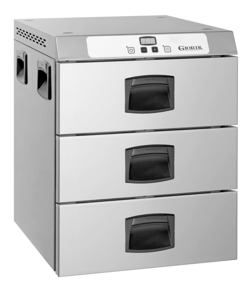 Шкаф поддержания температуры продуктов Ribox 3хGN1/1 Giorik GMC3E