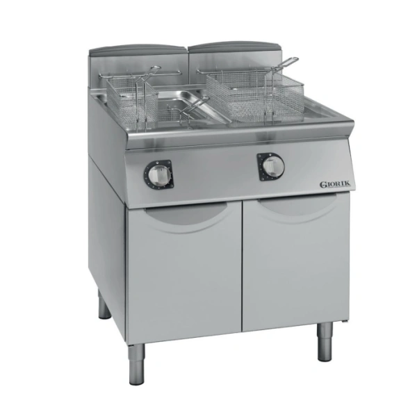 Фритюрница Giorik Unika 700 FE7215, электрическая, напольная, 15+15 л