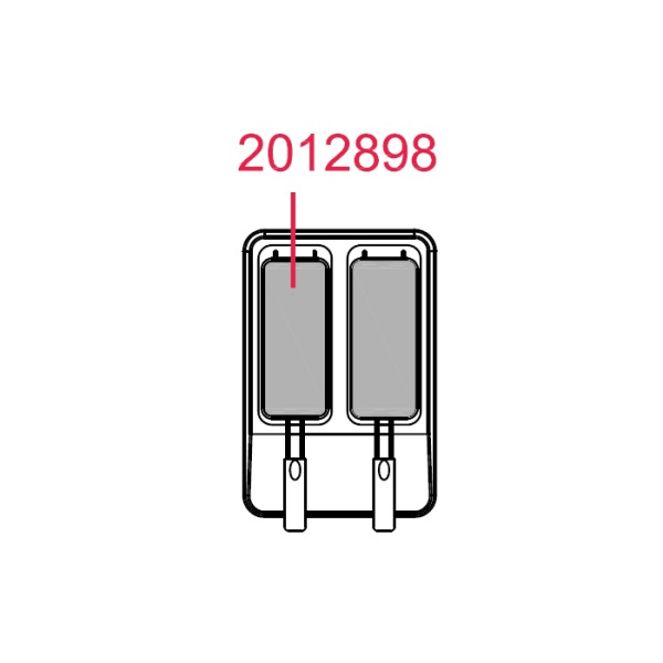 Корзина для фритюрницы 8+8 л Giorik 2012893, 130x310x120 мм