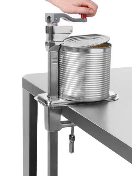 Открывалка для консервных банок для столешниц HENDI Kitchen Line 690000, 250x115x(H)550 мм