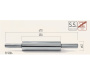 Скалка для теста из нержавеющей стали HENDI 515006, ø62x470 мм