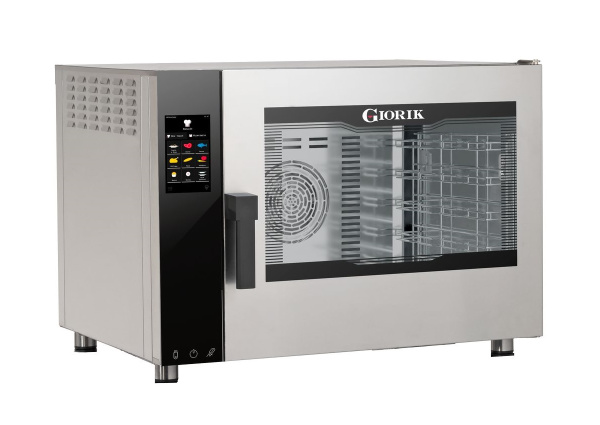 Пароконвектомат Giorik Movair NMTE5XW_R - электрический, инжекторный, 5 уровней GN1/1 - 600х400