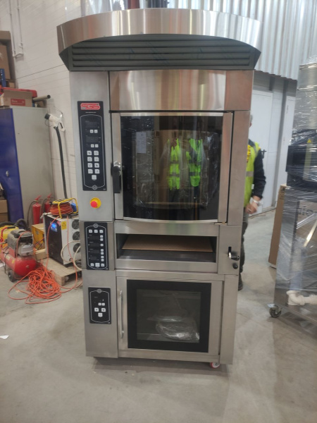 Печь конвекционная на 5 уровней с камерой расстойки SGS Oven PM-D-K Б/У