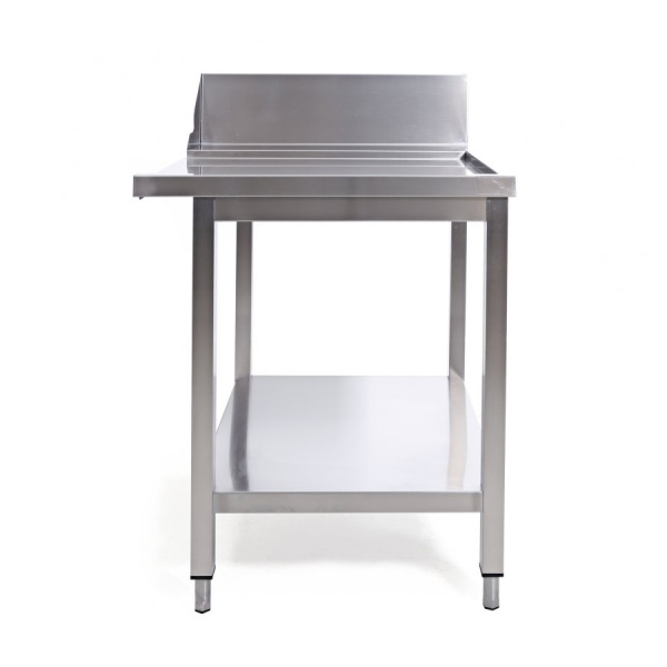 Стол боковой с бортом Sammic MP-700D, правый, 700x750x850 мм