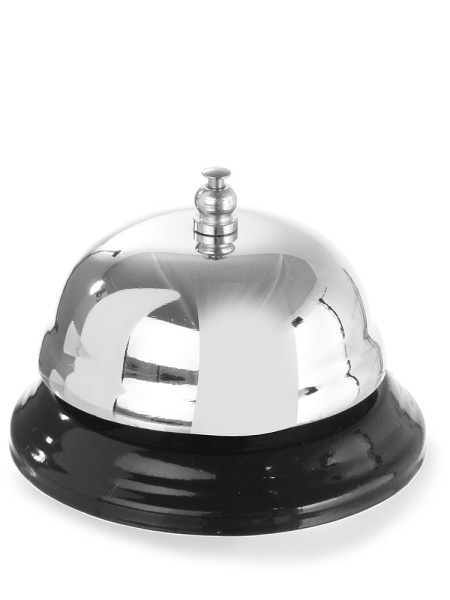 Звонок для ресепшн HENDI 595008, ø85x(H)57 мм