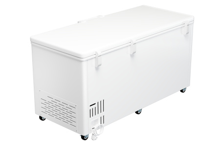 Ларь морозильный Haier HCE520RFC с глухой крышкой